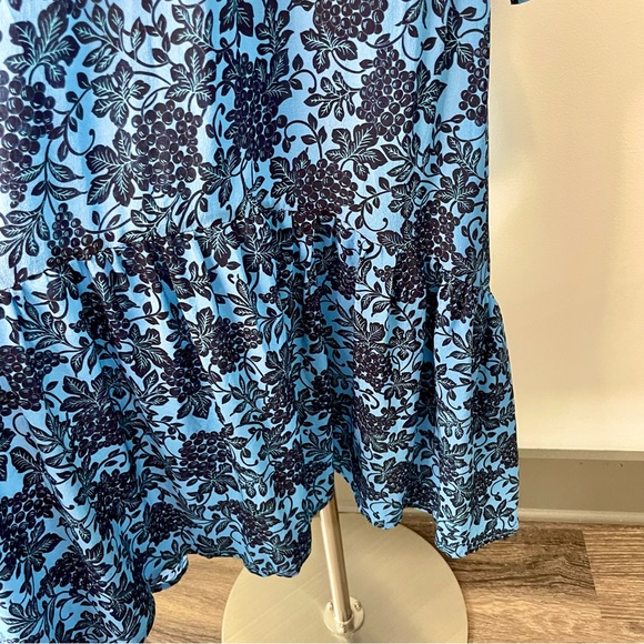 Line Markvardsen Evelyn Midi Dress Blue - Picture 5 of 13